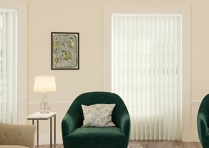 Linear Fleck, Vanilla - Vertical Blind - Image 3